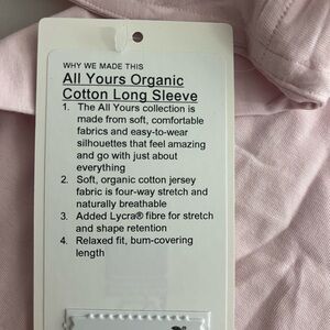 Uniqlo Light Pink Long Sleeve Shirt